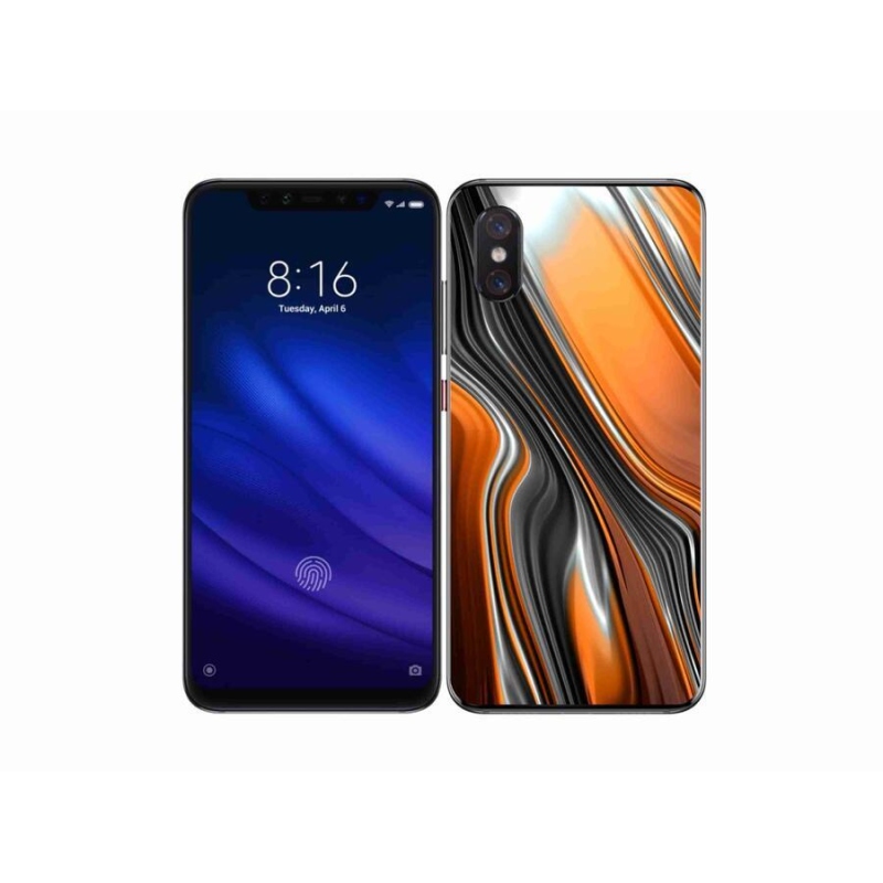 Gelový kryt mmCase na mobil Xiaomi Mi 8 Pro - abstrakt 3