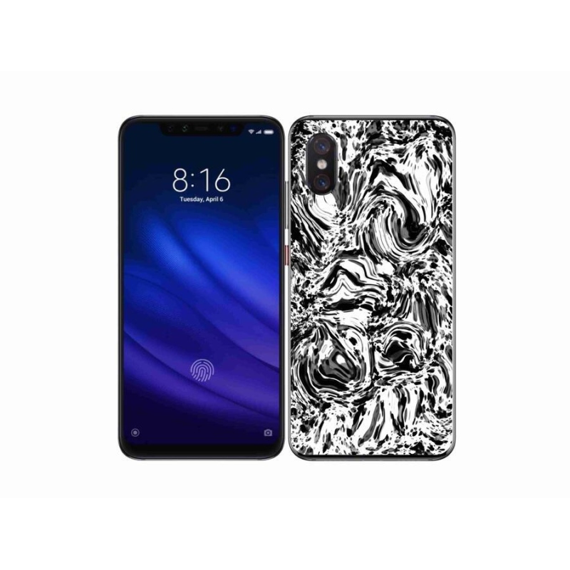 Gelový kryt mmCase na mobil Xiaomi Mi 8 Pro - abstrakt 4