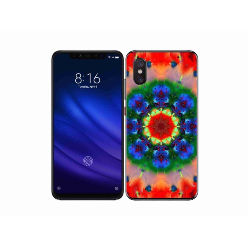 Gelový kryt mmCase na mobil Xiaomi Mi 8 Pro - abstrakt 5