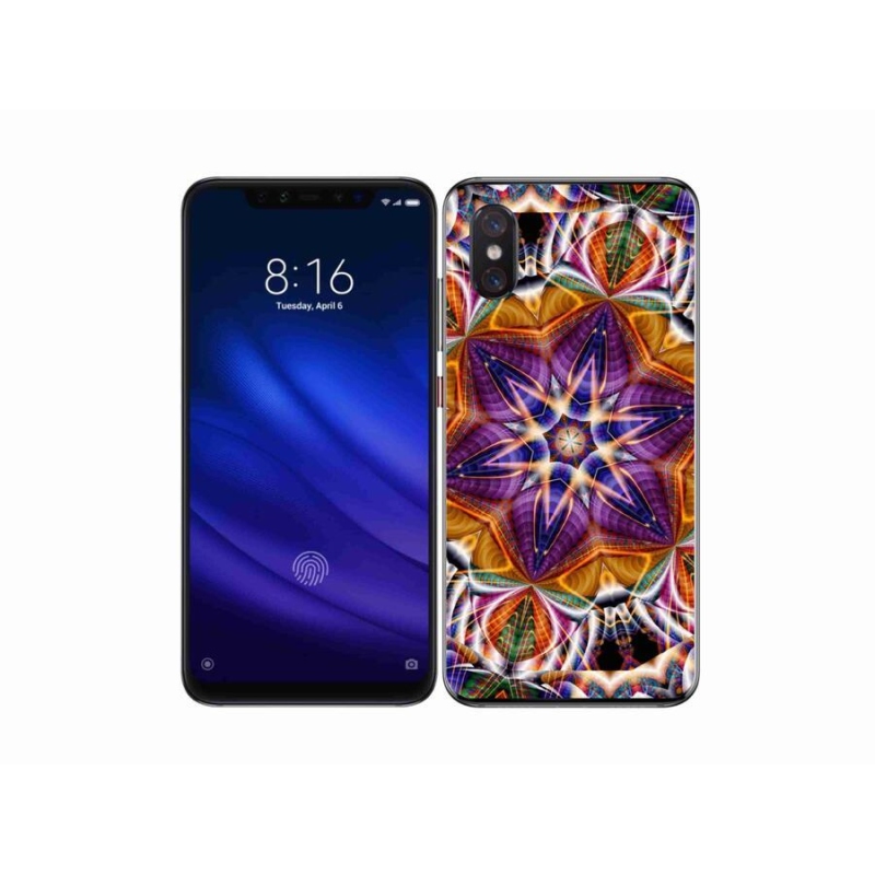Gelový kryt mmCase na mobil Xiaomi Mi 8 Pro - abstrakt 6