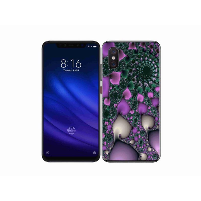Gelový kryt mmCase na mobil Xiaomi Mi 8 Pro - abstrakt 7