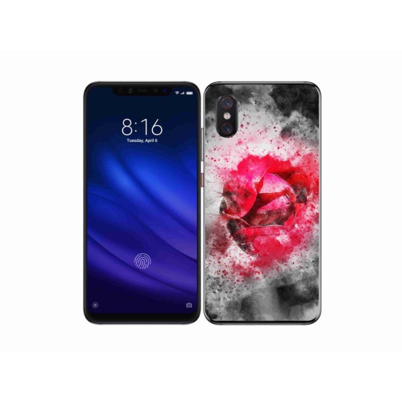 Gelový kryt mmCase na mobil Xiaomi Mi 8 Pro - abstrakt 9