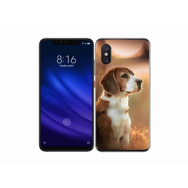 Gelový kryt mmCase na mobil Xiaomi Mi 8 Pro - bígl
