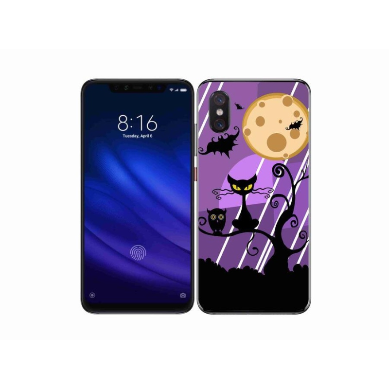 Gelový kryt mmCase na mobil Xiaomi Mi 8 Pro - halloween
