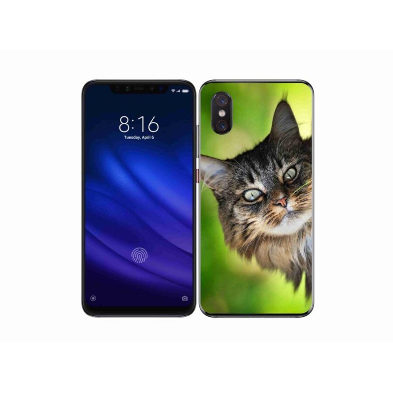 Gelový kryt mmCase na mobil Xiaomi Mi 8 Pro - kočka 3