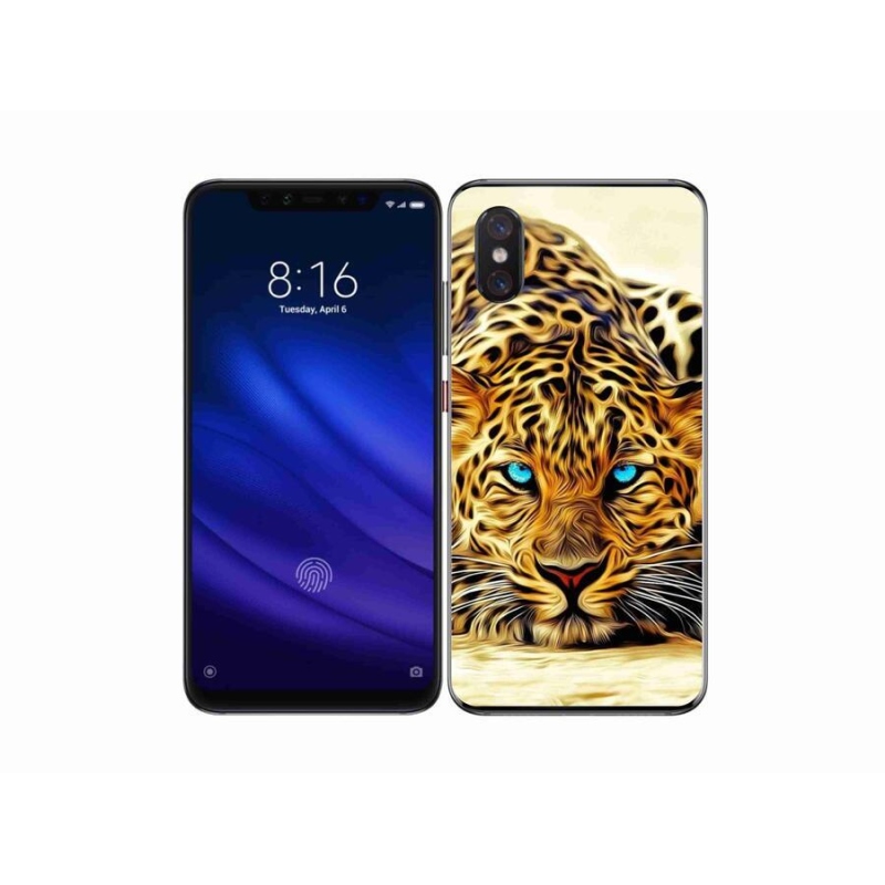Gelový kryt mmCase na mobil Xiaomi Mi 8 Pro - kreslený tygr