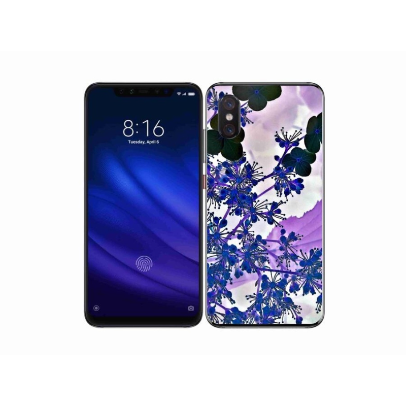Gelový kryt mmCase na mobil Xiaomi Mi 8 Pro - květ hortenzie