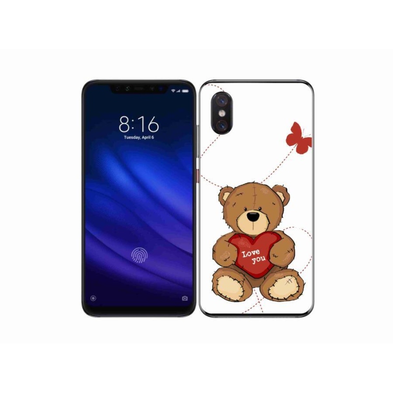 Gelový kryt mmCase na mobil Xiaomi Mi 8 Pro - love you