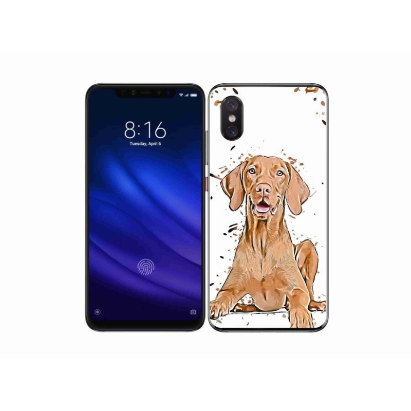 Gelový kryt mmCase na mobil Xiaomi Mi 8 Pro - maďar