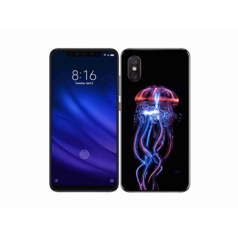 Gelový kryt mmCase na mobil Xiaomi Mi 8 Pro - medúza