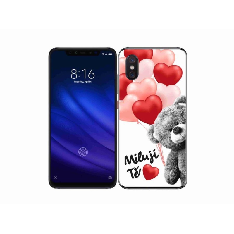 Gelový kryt mmCase na mobil Xiaomi Mi 8 Pro - miluji Tě