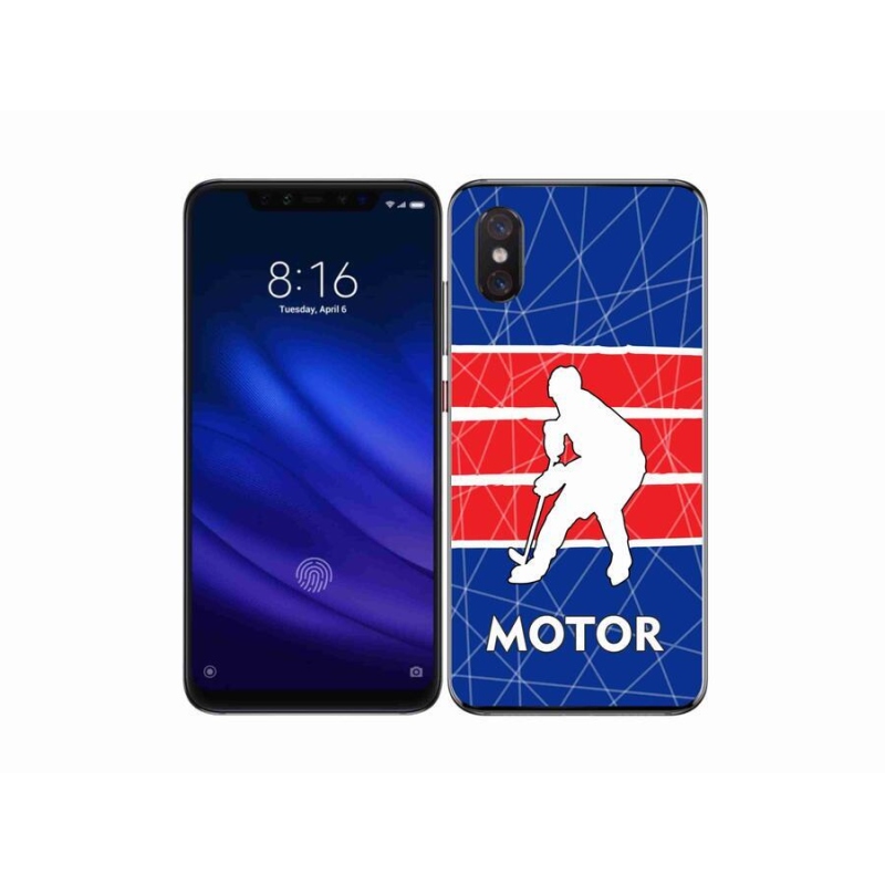 Gelový kryt mmCase na mobil Xiaomi Mi 8 Pro - Motor