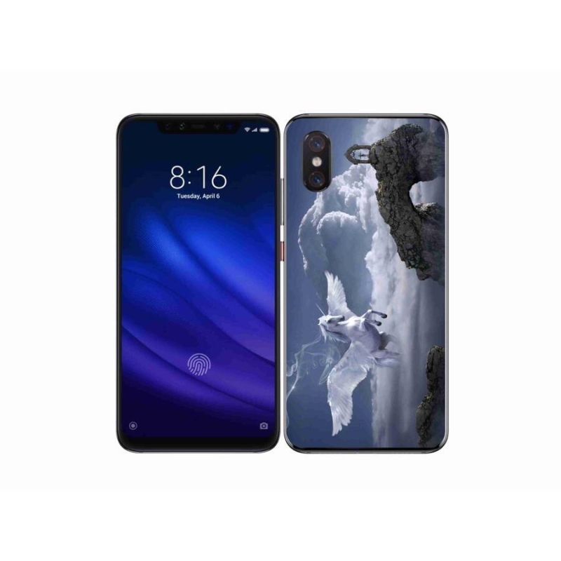 Gelový kryt mmCase na mobil Xiaomi Mi 8 Pro - pegas