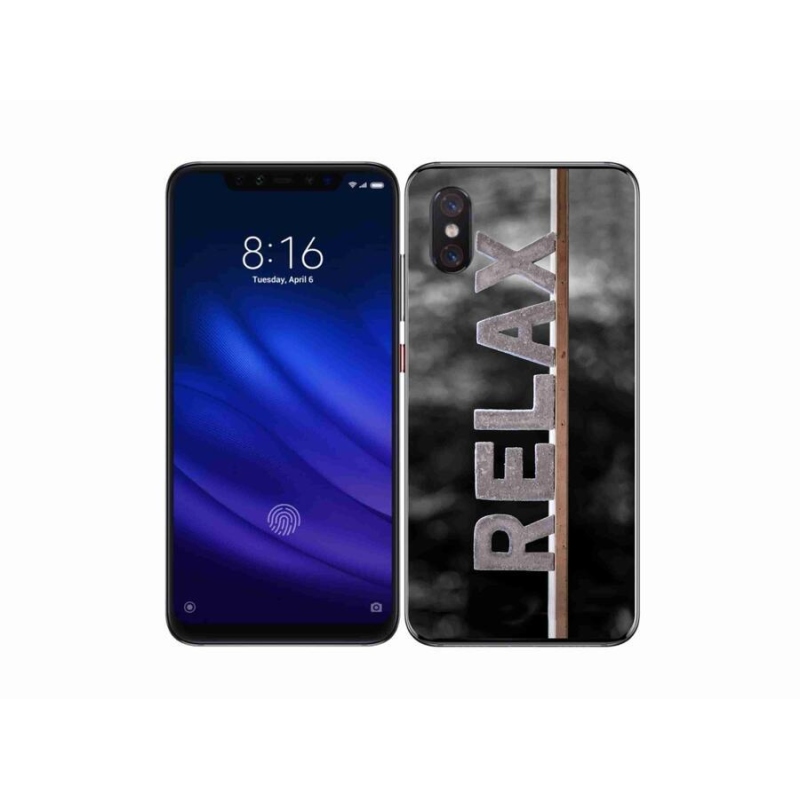 Gelový kryt mmCase na mobil Xiaomi Mi 8 Pro - relax 1