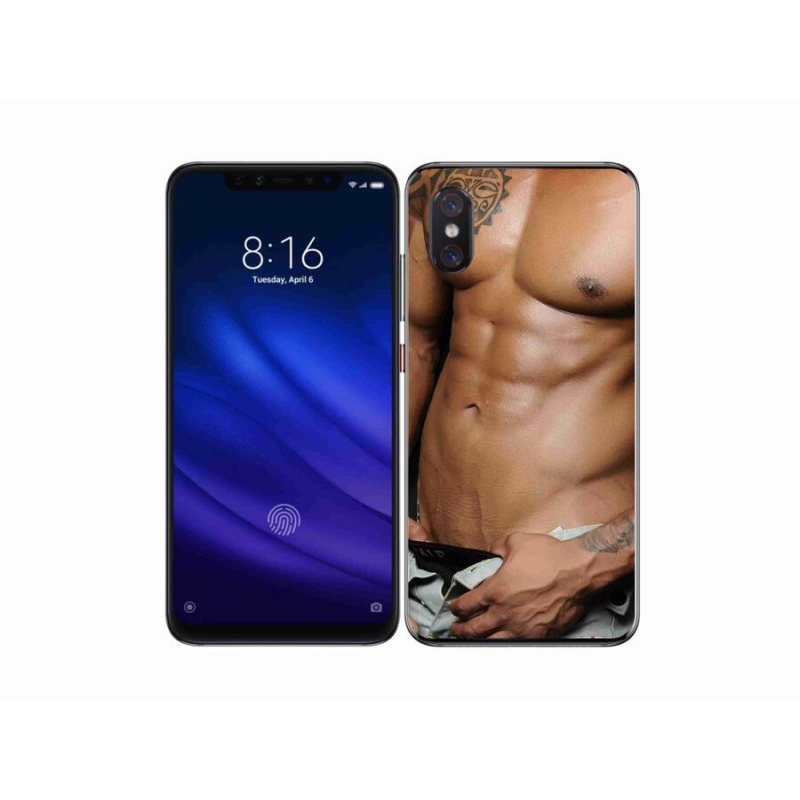 Gelový kryt mmCase na mobil Xiaomi Mi 8 Pro - sexy muž