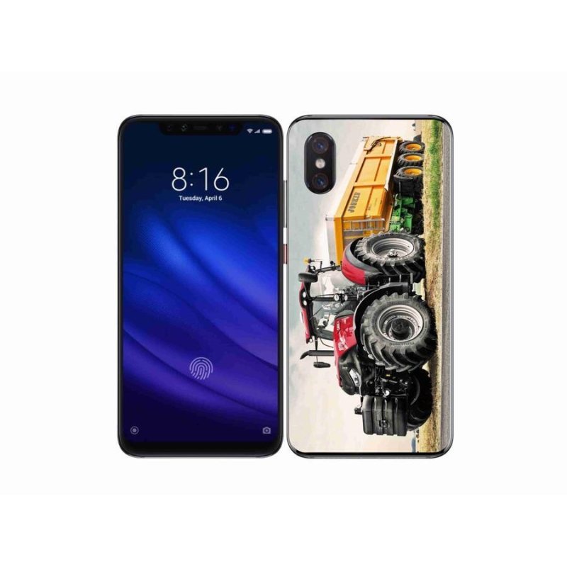 Gelový kryt mmCase na mobil Xiaomi Mi 8 Pro - traktor 3