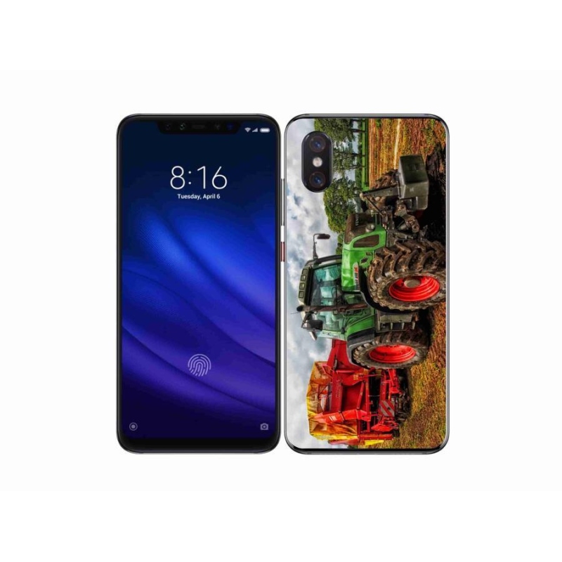 Gelový kryt mmCase na mobil Xiaomi Mi 8 Pro - traktor 4