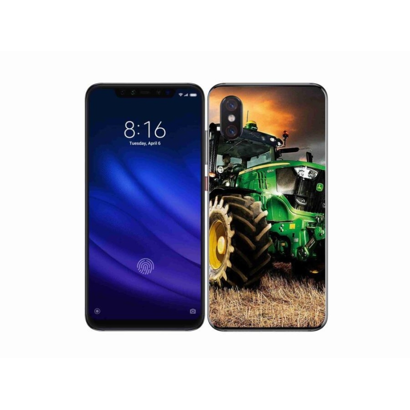 Gelový kryt mmCase na mobil Xiaomi Mi 8 Pro - traktor