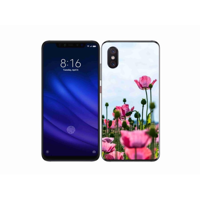 Gelový kryt mmCase na mobil Xiaomi Mi 8 Pro - vlčí mák