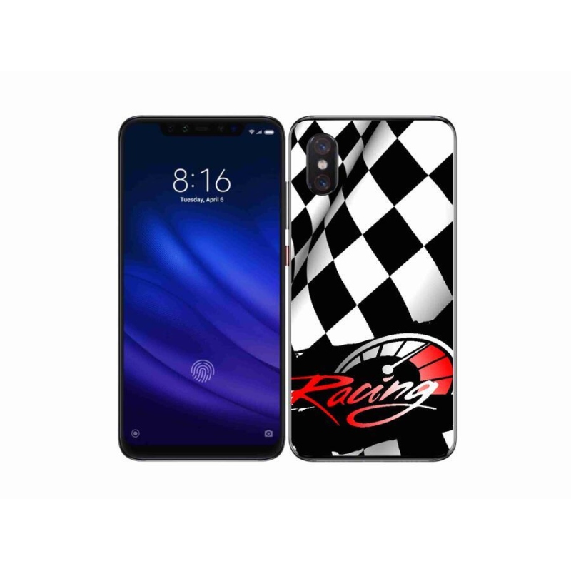Gelový kryt mmCase na mobil Xiaomi Mi 8 Pro - závodění