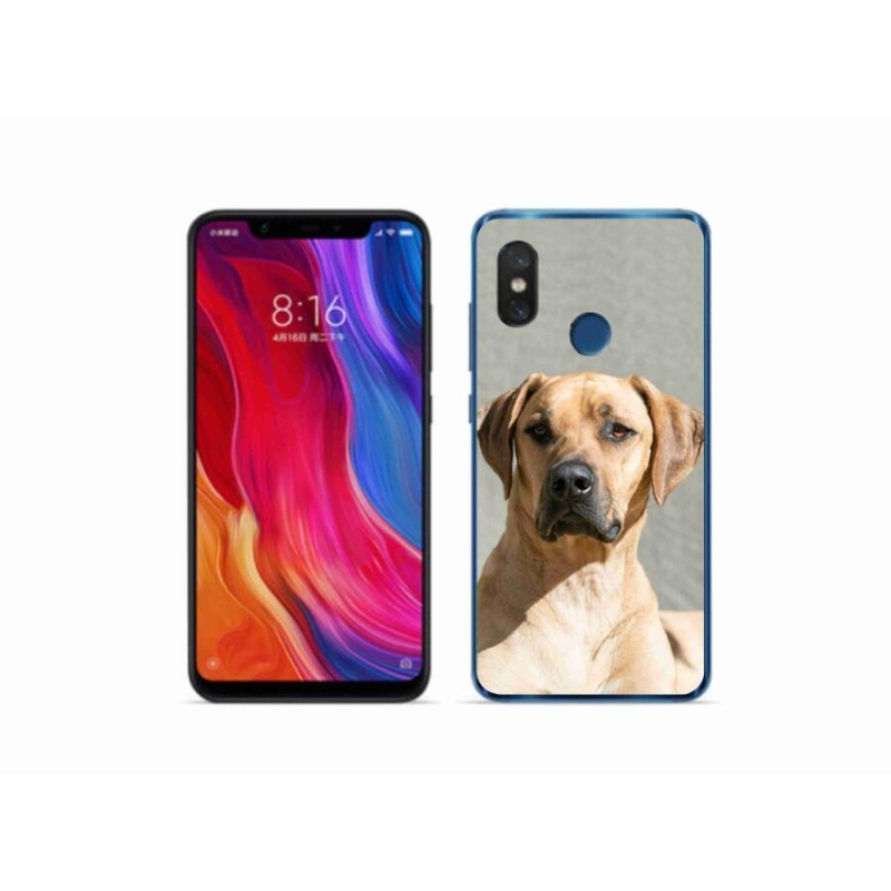 Gelový kryt mmCase na mobil Xiaomi Mi 8 - ridgeback