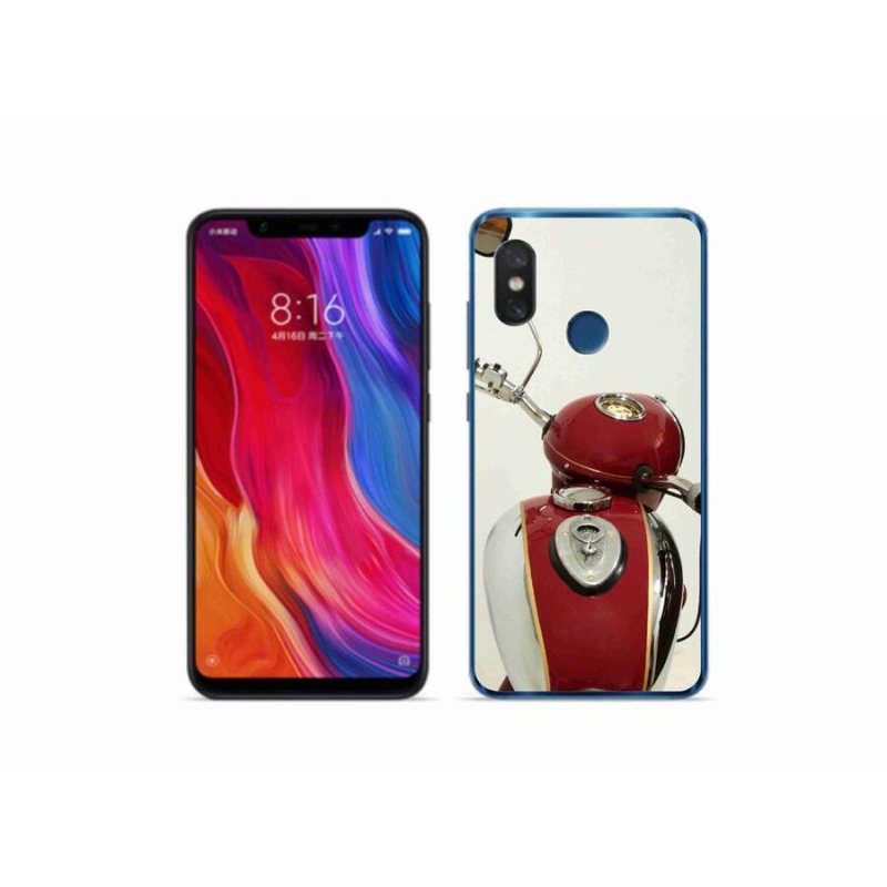 Gelový kryt mmCase na mobil Xiaomi Mi 8 - veterán