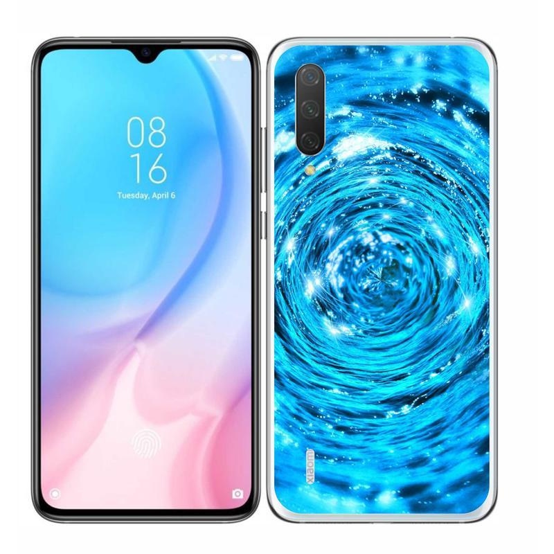 Gelový kryt mmCase na mobil Xiaomi Mi 9 Lite - vodní vír