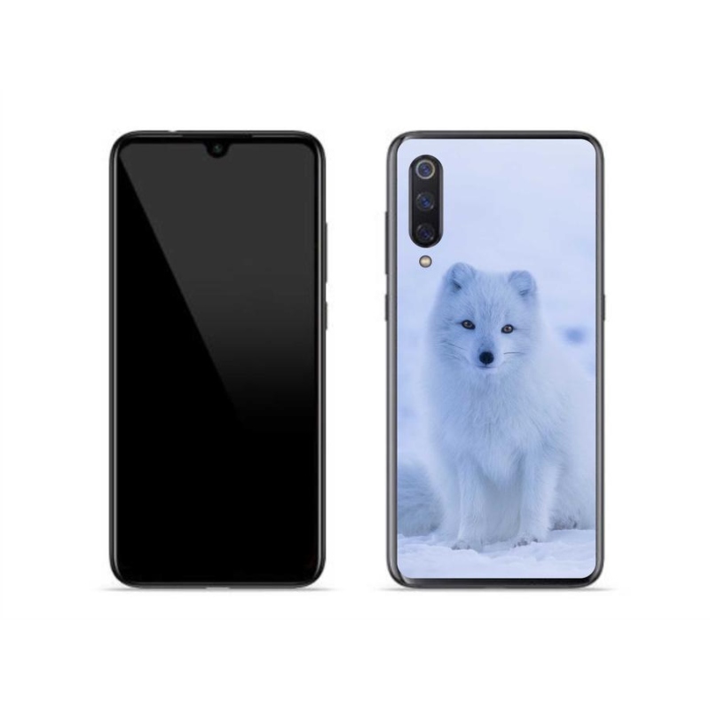 Gelový kryt mmCase na mobil Xiaomi Mi 9 - polární liška