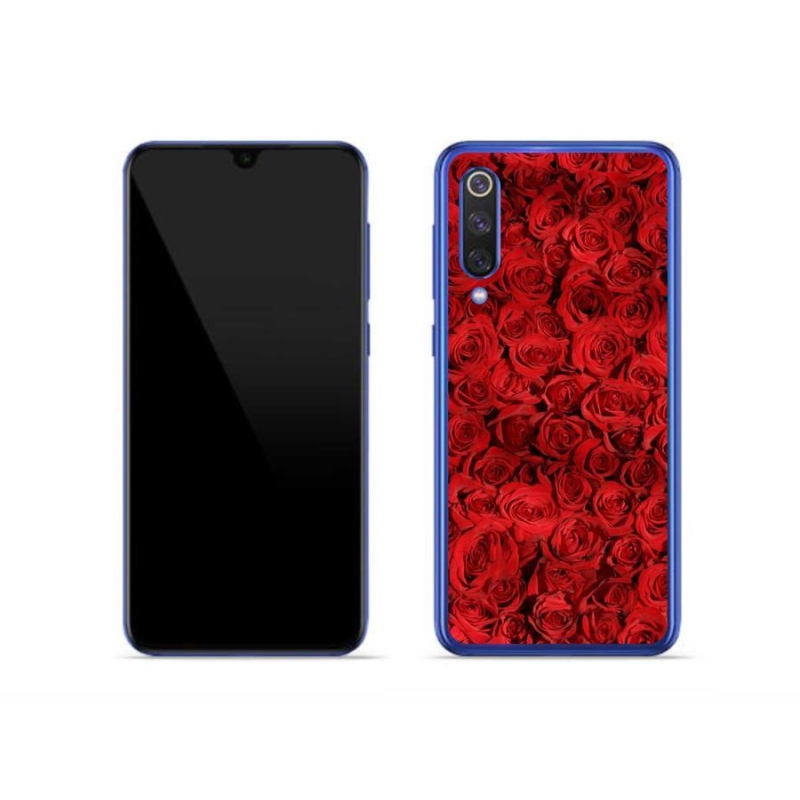 Gelový kryt mmCase na mobil Xiaomi Mi 9 SE - růže