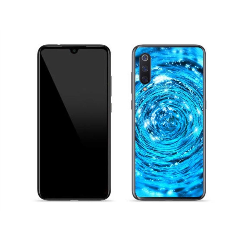 Gelový kryt mmCase na mobil Xiaomi Mi 9 - vodní vír