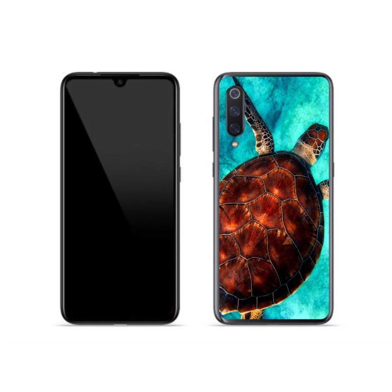 Gelový kryt mmCase na mobil Xiaomi Mi 9 - želva