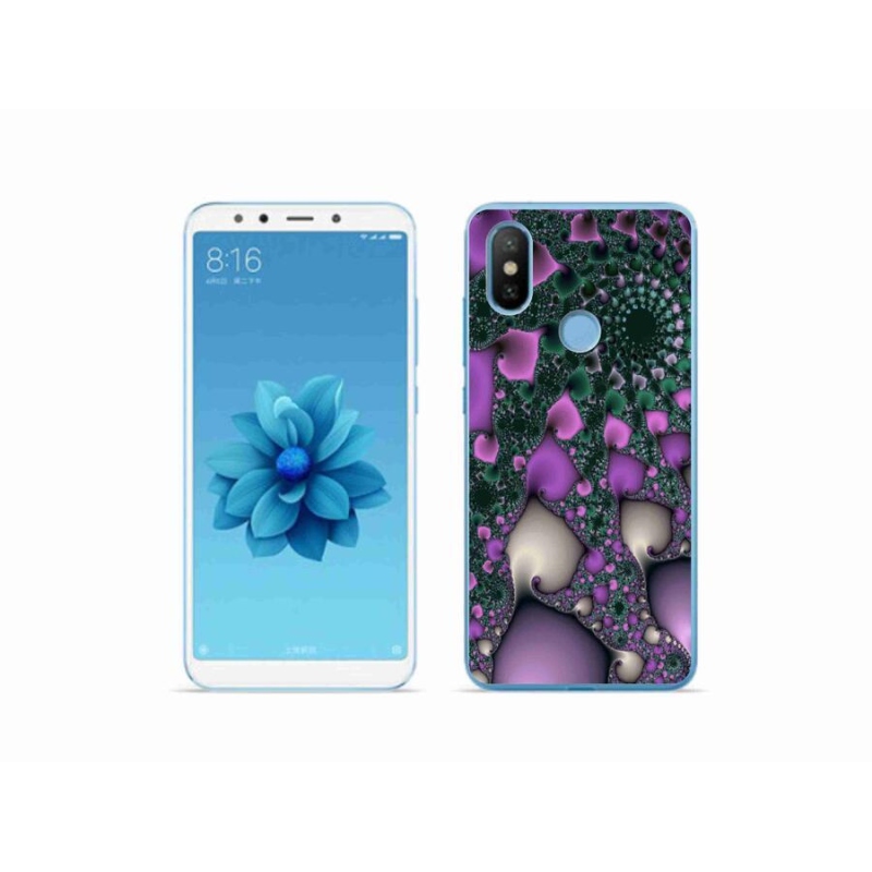 Gelový kryt mmCase na mobil Xiaomi Mi A2 - abstrakt 7