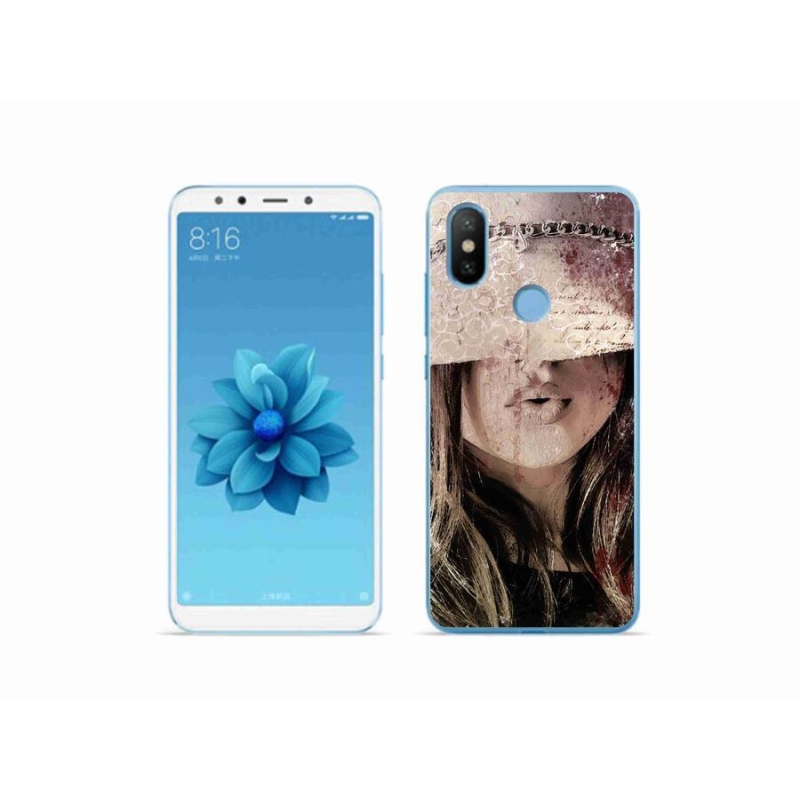 Gelový kryt mmCase na mobil Xiaomi Mi A2 - dívka