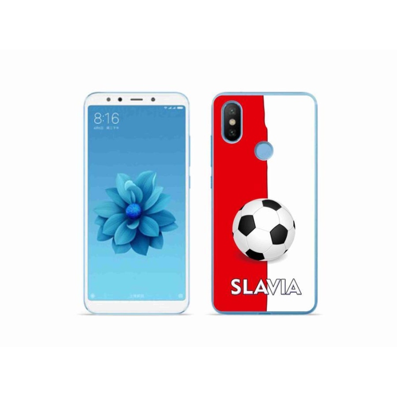 Gelový kryt mmCase na mobil Xiaomi Mi A2 - fotbal 2