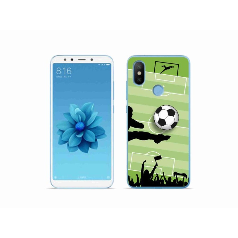 Gelový kryt mmCase na mobil Xiaomi Mi A2 - fotbal 3