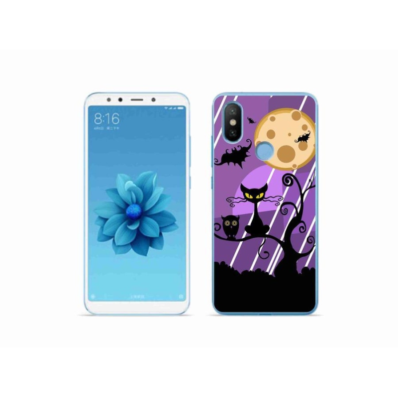 Gelový kryt mmCase na mobil Xiaomi Mi A2 - halloween