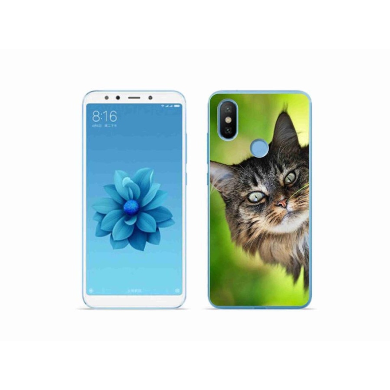 Gelový kryt mmCase na mobil Xiaomi Mi A2 - kočka 3