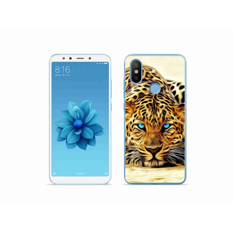Gelový kryt mmCase na mobil Xiaomi Mi A2 - kreslený tygr