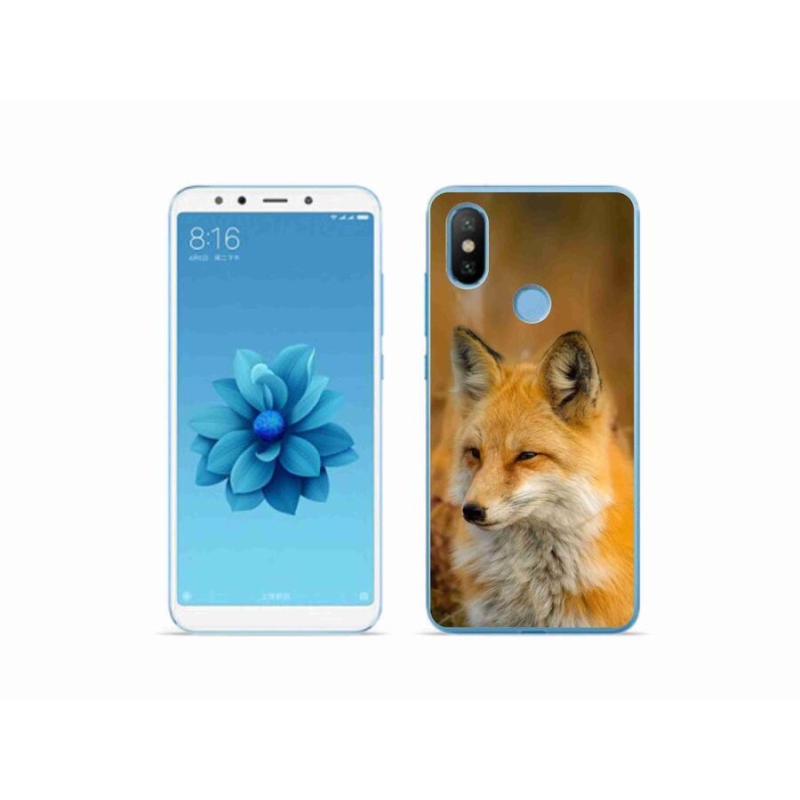 Gelový kryt mmCase na mobil Xiaomi Mi A2 - liška