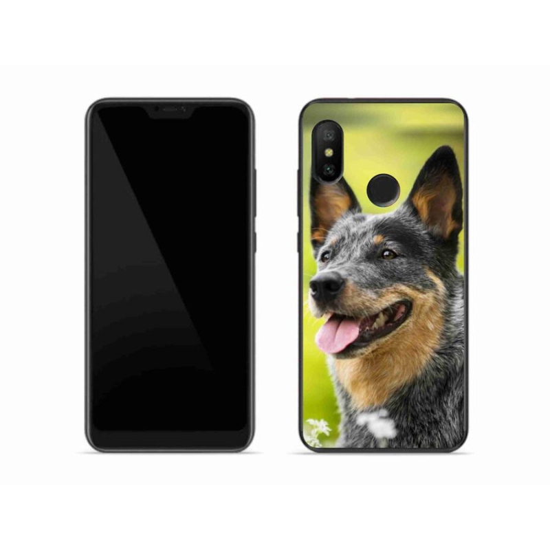 Gelový kryt mmCase na mobil Xiaomi Mi A2 Lite - australský honácký pes