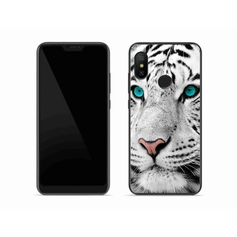 Gelový kryt mmCase na mobil Xiaomi Mi A2 Lite - bílý tygr