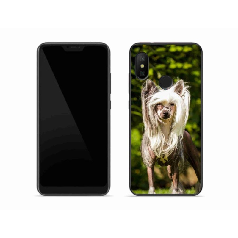 Gelový kryt mmCase na mobil Xiaomi Mi A2 Lite - čínský chocholatý pes