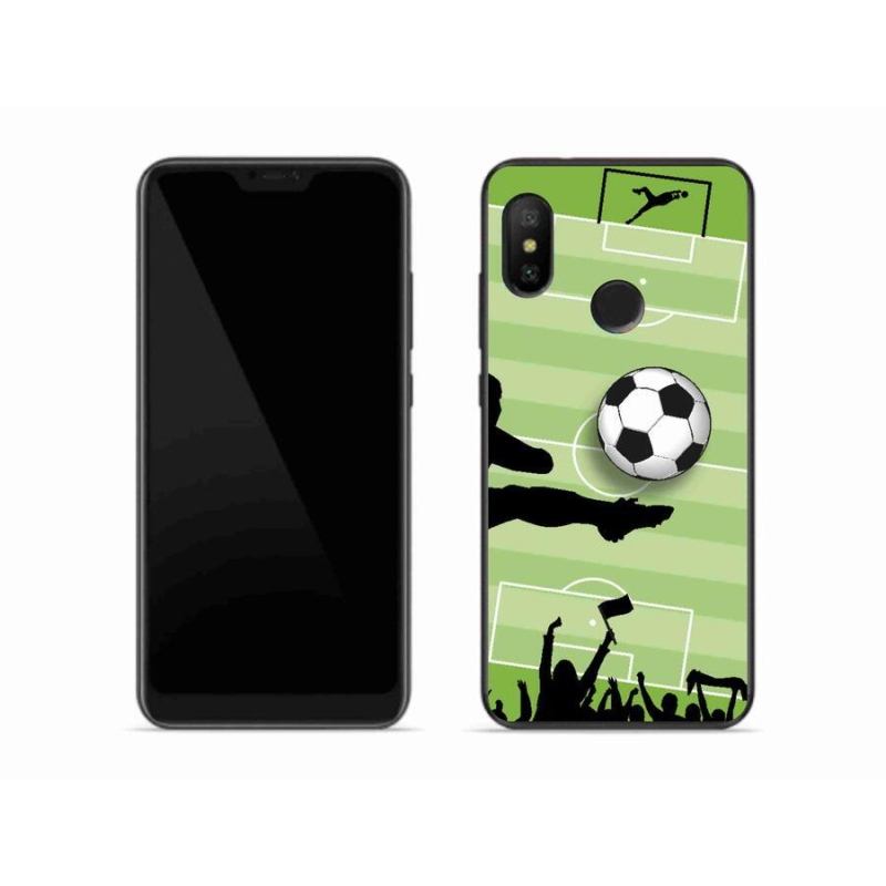 Gelový kryt mmCase na mobil Xiaomi Mi A2 Lite - fotbal 3