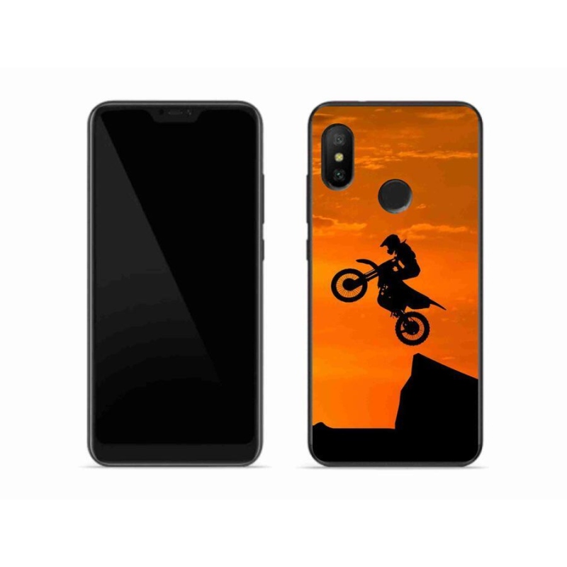 Gelový kryt mmCase na mobil Xiaomi Mi A2 Lite - motocross