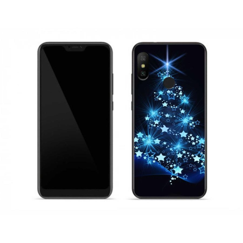 Gelový kryt mmCase na mobil Xiaomi Mi A2 Lite - vánoční stromek