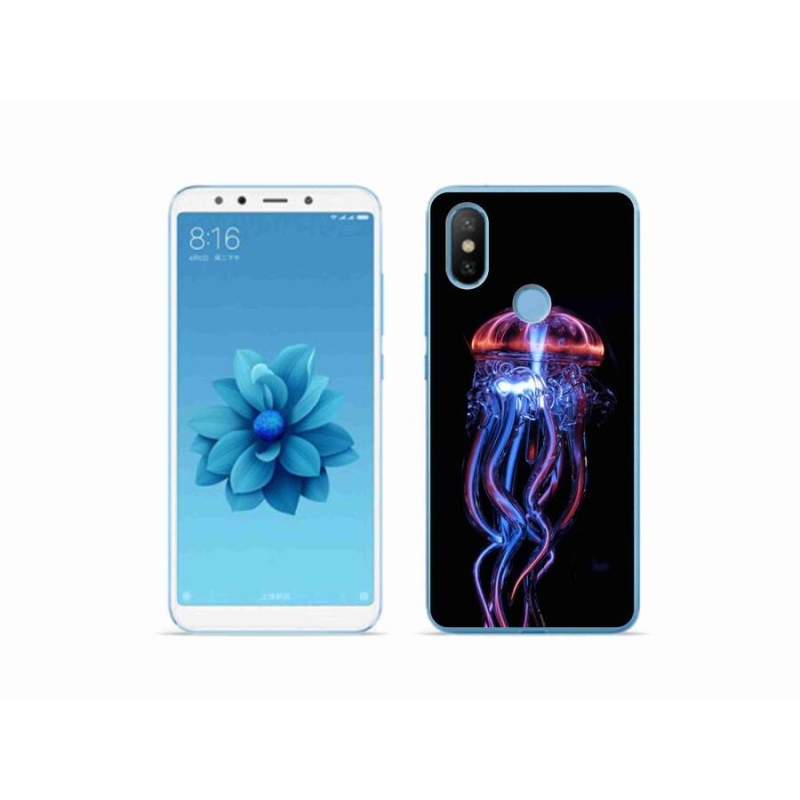 Gelový kryt mmCase na mobil Xiaomi Mi A2 - medúza
