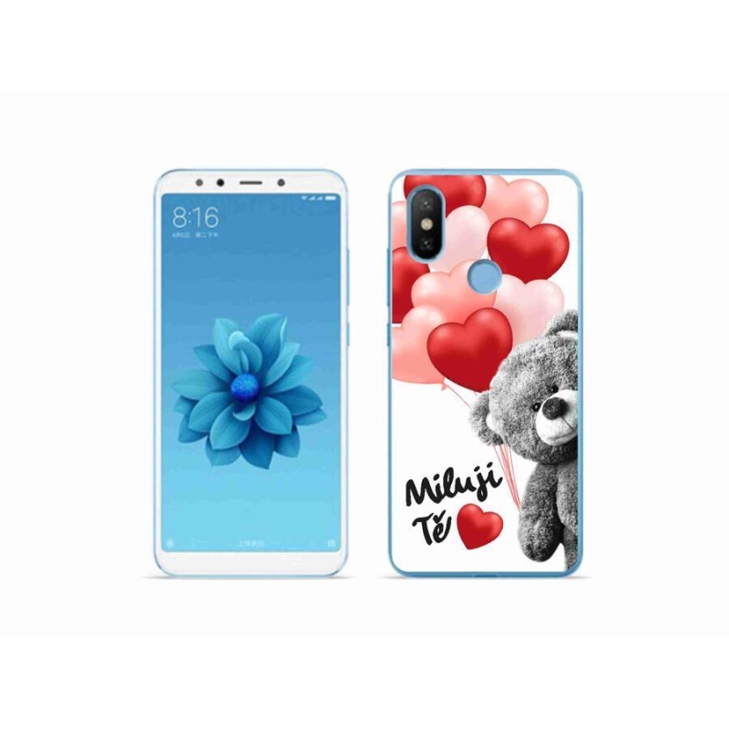 Gelový kryt mmCase na mobil Xiaomi Mi A2 - miluji Tě