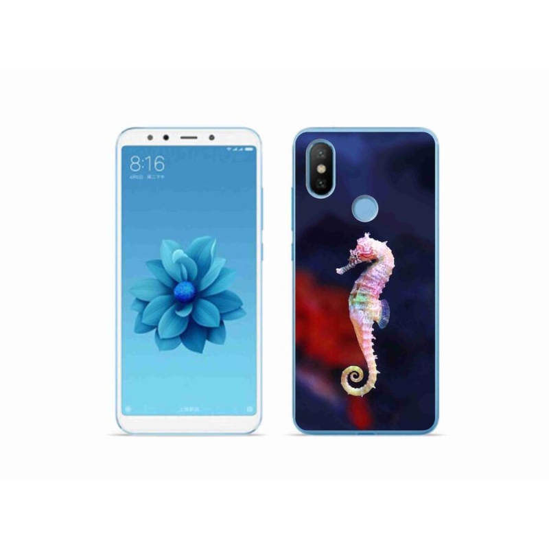 Gelový kryt mmCase na mobil Xiaomi Mi A2 - mořský koník