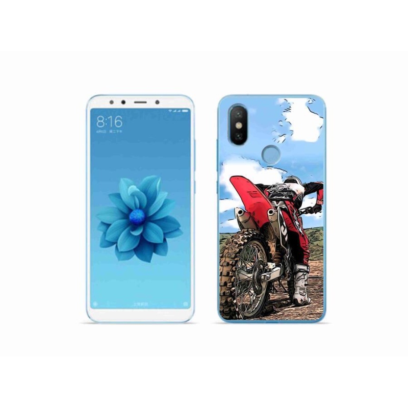 Gelový kryt mmCase na mobil Xiaomi Mi A2 - moto