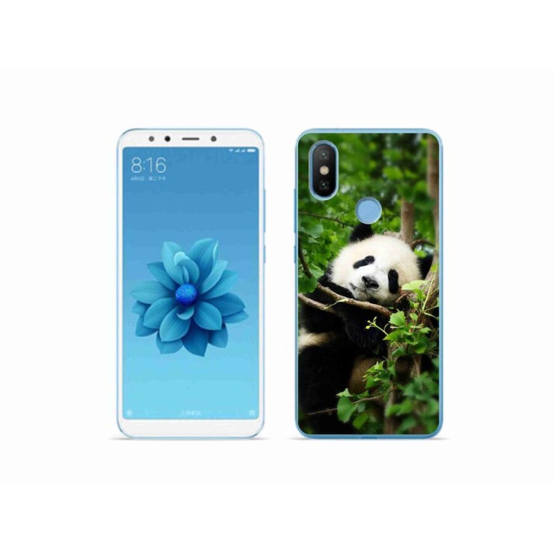 Gelový kryt mmCase na mobil Xiaomi Mi A2 - panda